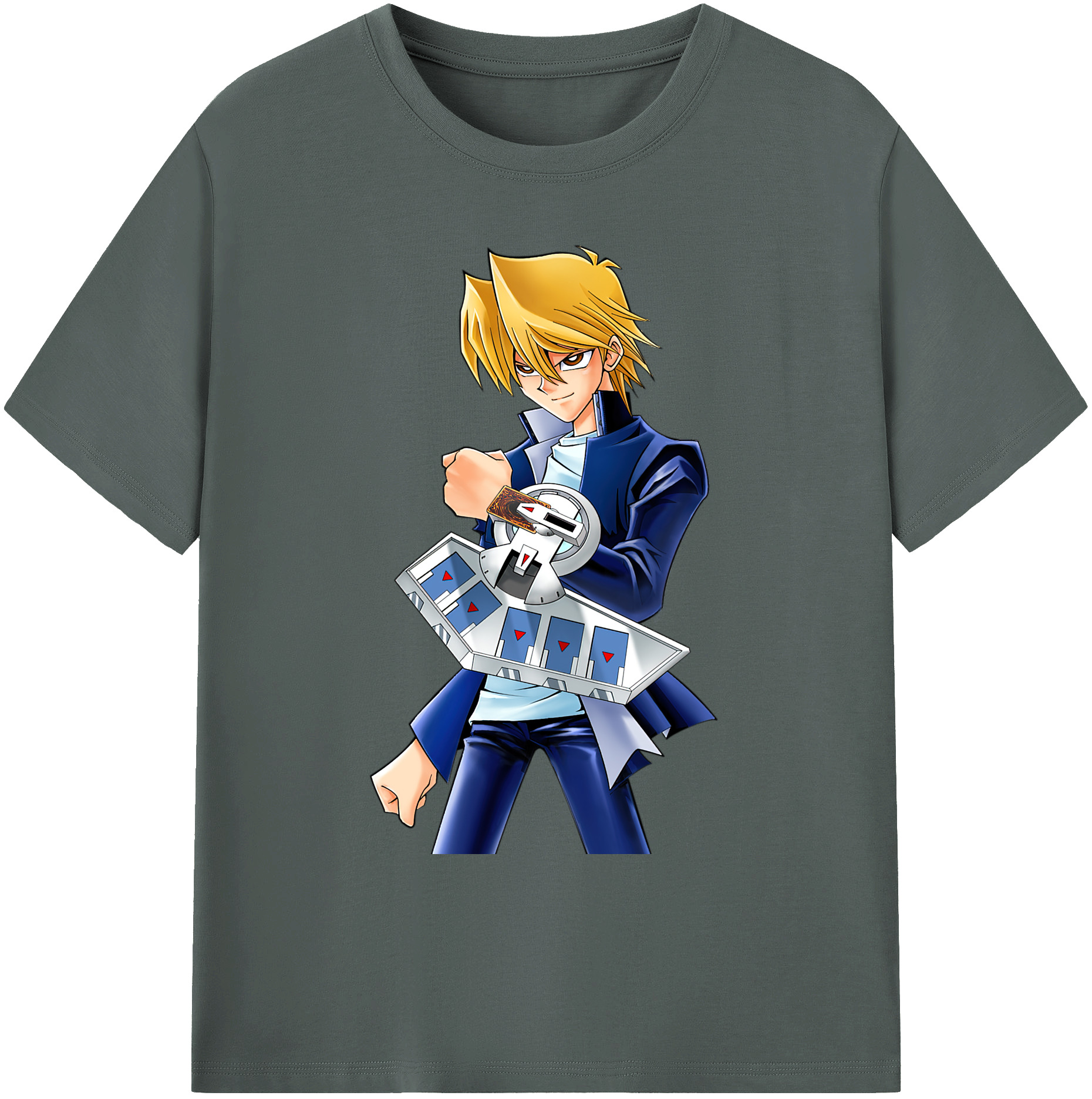 （画像用） 遊☆戯☆王 Yu-Gi-Oh! 綿100％ メンズ半袖Tシャツ｜肌触りやわらか＆通気性